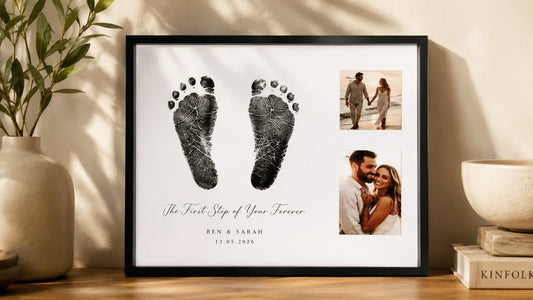 Couple Footprint Memory Frame Kit